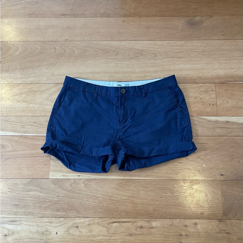 Old Navy Blue Cargo Shorts Relaxed Fit